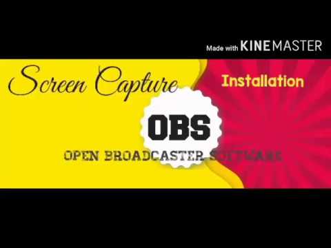 Screen capturing Software installation & Setup