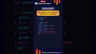 🔥If-Else Statements in JS 🔥 #shorts #ytshorts #viral #viralshorts #shortsfeed #short #youtubeshorts
