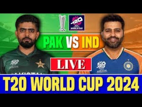 PAK VS INDIA LIVE MATCH T20 WORLD CUP NEW YORL 2024