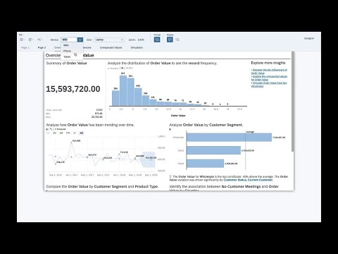 Smart Features in SAP Analytics Cloud