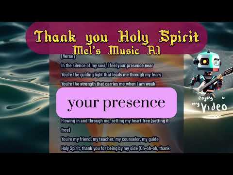 Thank you Holy Spirit- #Praise song about having the Holy Spirit in your life #worship #Sunoai