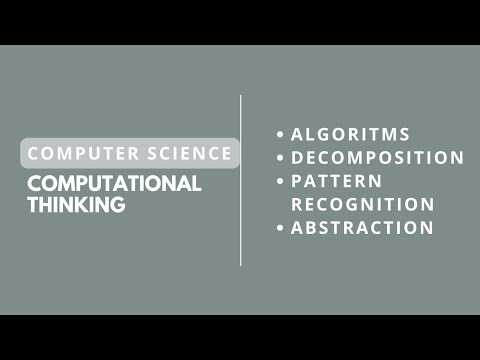 Computational Thinking - Computer Science