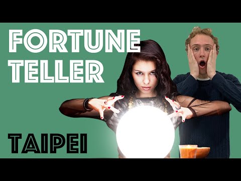 Fortune teller in TAIPEI!! - VLOG64