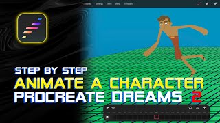 Animate a character step by step on Procreate Dreams 2 by @enrirdf