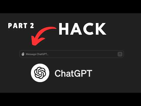 How to HACK ChatGPT | Part 2