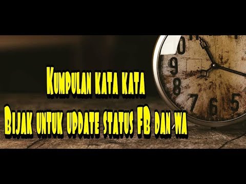 Kumpulan kata kata bijak terbaru 2020