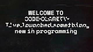CODE CLARITY