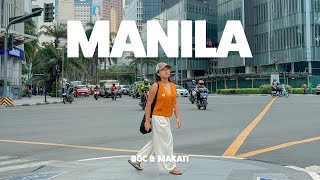 3 days in Manila, Philippines 🇵🇭 (BGC and makati vlog)