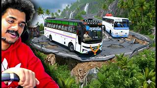 WAYANADAN BUS VS KSRTC BUS RACE GONE WRONG IN GAVI🔥❌️@RANDOM_GTV​