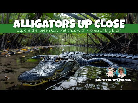 Alligator Facts for Kids 🐊 | Learn About Alligators | Nature & Wildlife