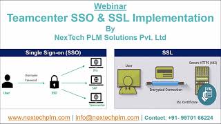 Teamcenter SSO & SSL Implementation Webinar By NexTech