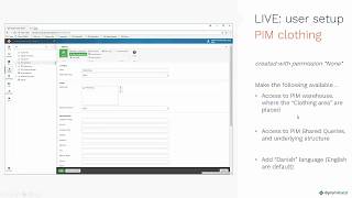 Dynamicweb: PIM update (5/5) Permissions