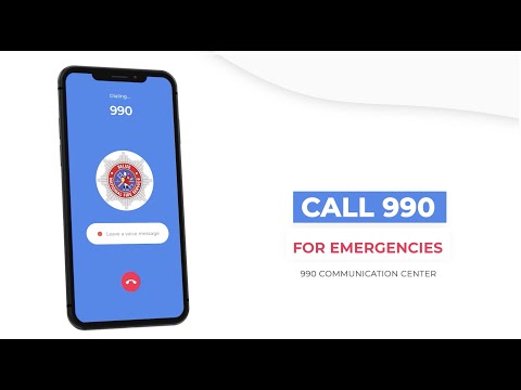 Call 990 for Emergencies - Belize National Fire Service