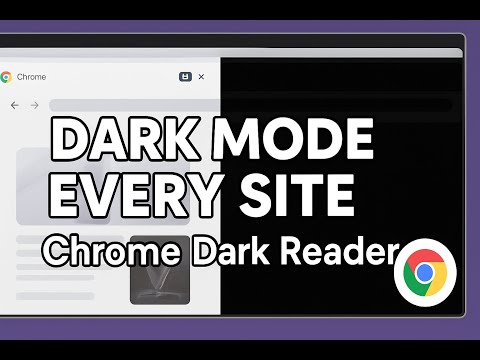 🔥 How to Enable Dark Mode in Chrome | Dark Mode All Websites 2025 (Dark Reader)
