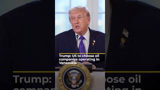 Trump meets US oil bosses to discuss Venezuela extraction | AJ #shorts