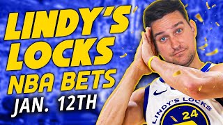 🏀 Lindy’s NBA Plays, Picks, and Predictions for Monday (1/12) 🏀