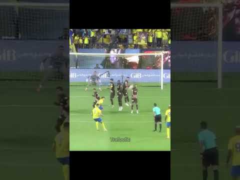 Cristiano Ronaldo's INSANE Free Kick Goal! 💥 #shorts  #football