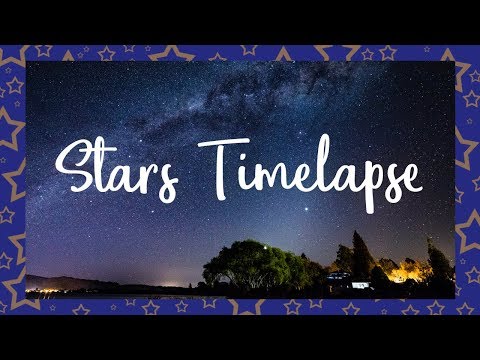 Milkyway Timelapse with Moon Glow