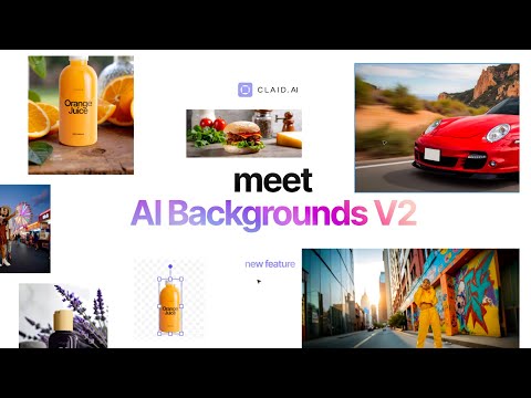 AI Backgrounds V2: Instantly turn your photos into pro-quality images - Claid.ai