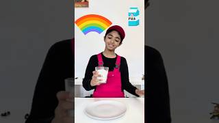 Kids Discover Rainbow Milk Magic! 🌈🥛
