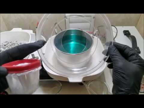 90% Silver refine (Part 3) Cement, to Shot, to Pure Crystal