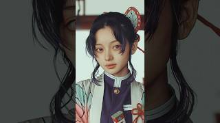 레트로한 느낌의 귀멸의 칼날 캐릭터 실사화 #귀멸의칼날 #귀칼 #탄지로 #실사화 #레트로감성