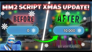 MM2 SCRIPT ❄️ GET 10,000 SNOW TOKENS FAST! (Auto Farm Christmas Update) 🎄