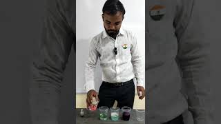 acid and base colour change #shorts #youtubeshorts #science #scienceexperiment