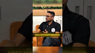 Advice for Interview Preparation ✨💯🎯#mbawallah #businessschool #catpreparation #physicswallah