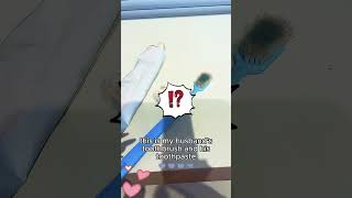 OMG! Home toothpaste always moldy? Try this👇#Nobaton #Couples #ToothpasteHack #ToothpasteAesthetics