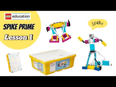 【 Lesson 1 】How to connect ?｜ Light Function｜Tutorial ｜Spike Prime App