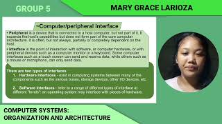 Computer Systems: Organization and Architecture