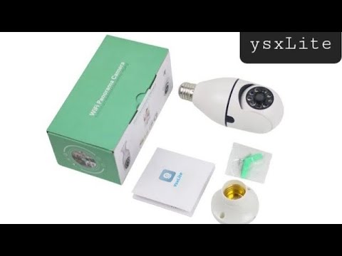 Ysxlite Bulb light camera setup || 