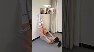 How to Get Flat Abs Using Just a Wall #shorts