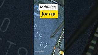 Ic drilling for isp #gsmrajuofficial #repair #mobilerepair #fix #icreball #phonerepair #soldering
