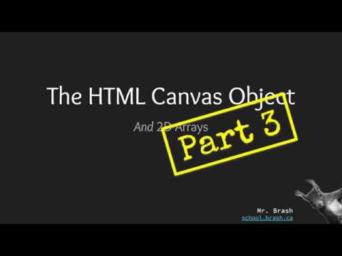 The HTML Canvas - Part 3