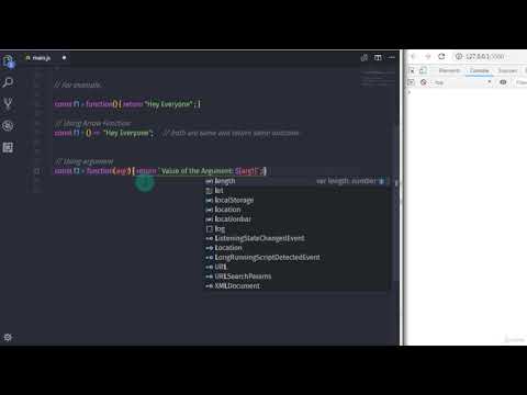 Part - 33  What is Arrow Notation How to create Arrow Function in ES6