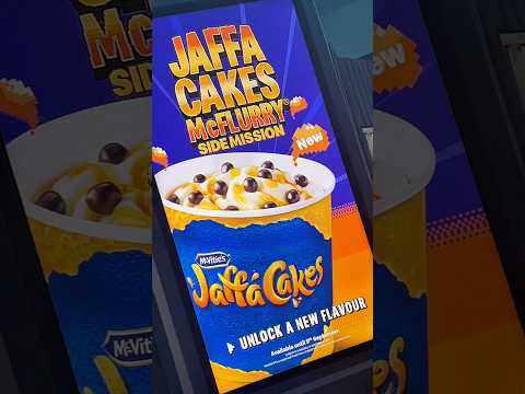 Jaffa Cake McFlurry and Chill Cheese Bites Review! 🍦 🧀