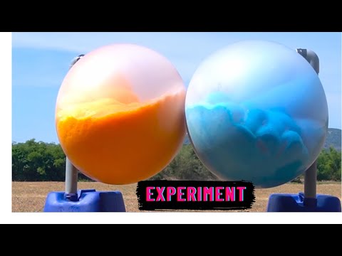 Experiment to explode coca cola with balloons - Zed Experiment