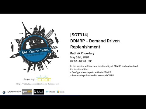 [SOT314] DDMRP – Demand Driven Replenishment
