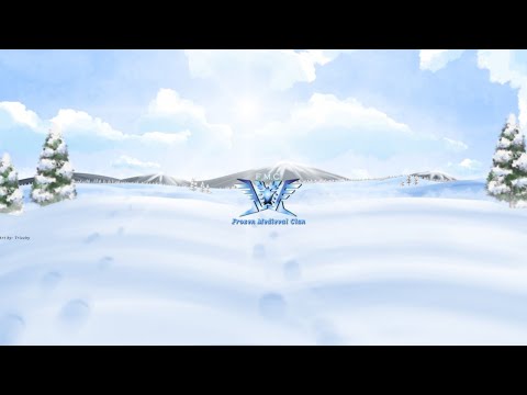 Making a Snowy Background Art || IbisPaint || FMC 2 Years Anniversary❄️