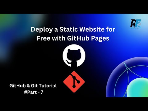 Deploy a Static Website for Free with GitHub Pages | Step-by-Step Guide | Hindi Explanation