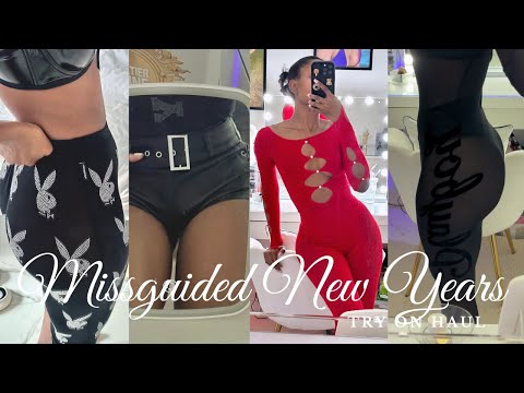 SHEIN MISSGUIDED X PLAYBOY 😍 NEW YEARS OUTFIT IDEAS TRY ON HAUL | MUST HAVE PARTY OUTFITS