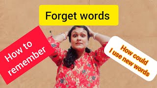 How to remember words, vocabulary, idioms 