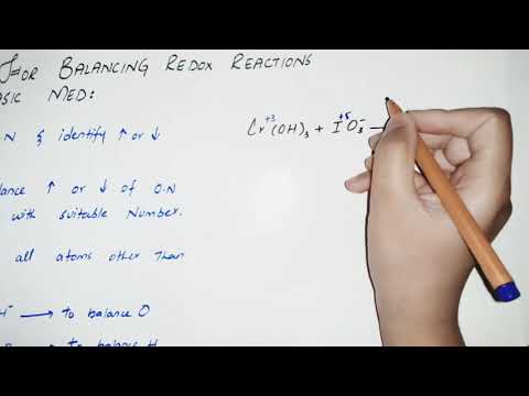 Easy method for balancing of Redox Reaction By Oxidation Number Method
