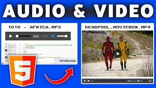 Learn HTML Audio and Video in 8 Minutes 📽️