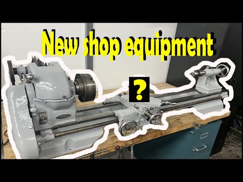 New shop equipment Craftsman 12" swing lathe model 101.07403 !! What a deal