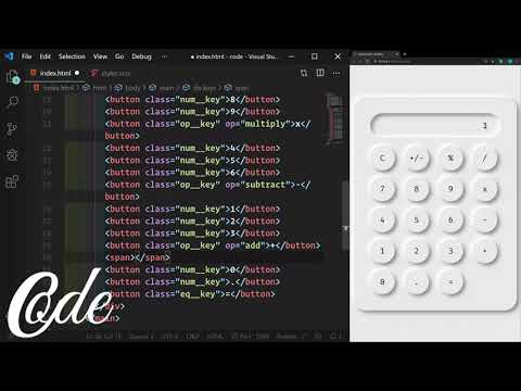 Neumorphic Calculator 2020 HTML, CSS, JavaScript