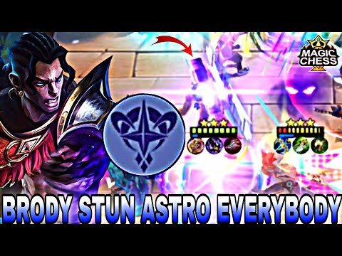 HYPER BRODY STUN B3 ASTRO NIH GUYS|GA ADA LAWAN NIH|DAMAGENYA GA ADA OBAT!! META TERBARU MAGIC CHESS