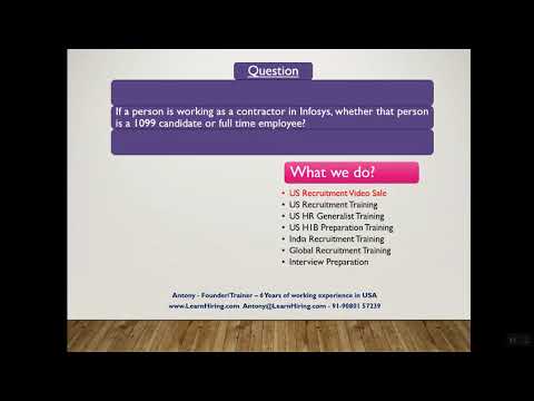 Difference between w2 contract and 1099 contract